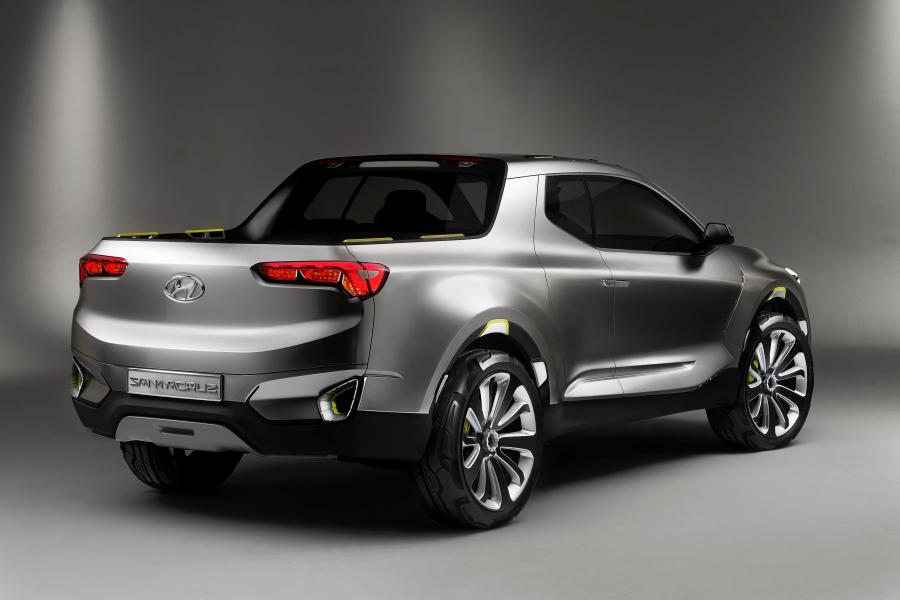  Hyundai Santa Cruz Crossover Truck Concept 2015 года  (фото 2 из 13)